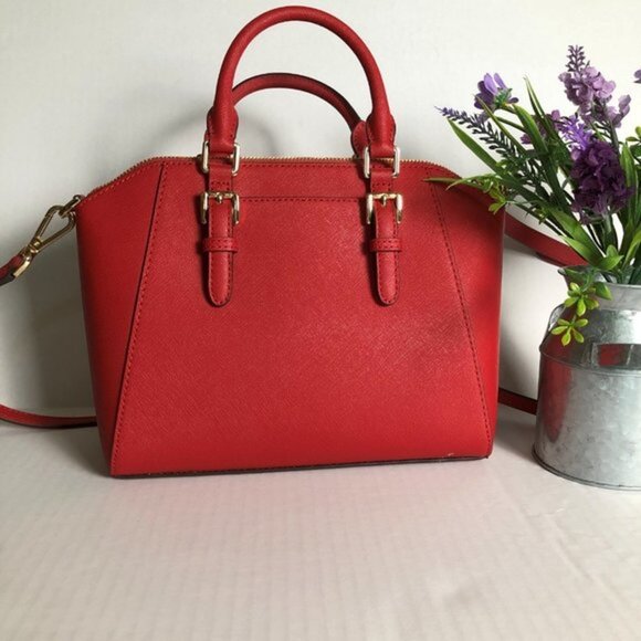 Micheal Kors Ellis Satchel & Matching Wallet Set - Picture 2 of 8